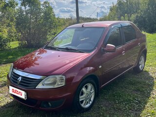 2010 Renault Logan I Рестайлинг, красный, 475000 рублей, вид 1