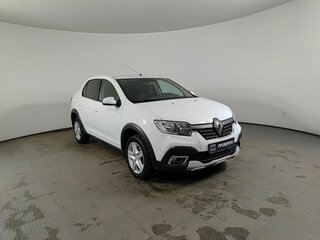 2019 Renault Logan Stepway II Рестайлинг, белый, 1350000 рублей, вид 3
