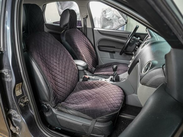 2008 Ford Focus II Рестайлинг, серый, 474000 рублей - вид 7