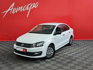 2019 Volkswagen Polo V Рестайлинг, белый, 1055000 рублей, вид 1