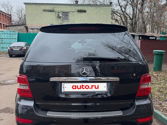 2009 Mercedes-Benz M-Класс 320 II (W164) Рестайлинг, чёрный, 1500000 рублей - вид 5