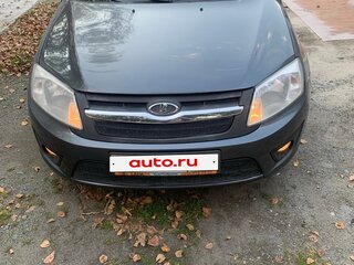 2017 Lada (ВАЗ) Granta I, серебристый, 350000 рублей, вид 1