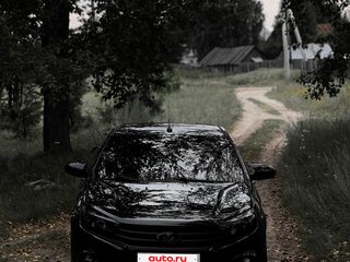 2016 Lada (ВАЗ) Vesta I, чёрный, 920000 рублей, вид 2