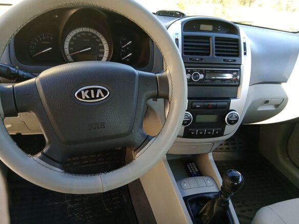 2007 Kia Cerato I, золотистый - вид 8