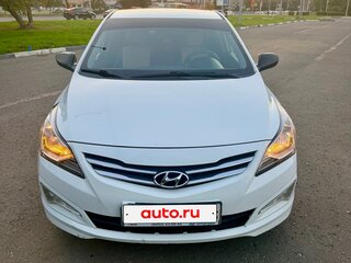 2015 Hyundai Solaris I Рестайлинг, белый, 1200000 рублей, вид 1