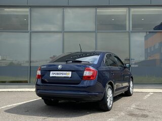 2016 Skoda Rapid I, синий, 593000 рублей, вид 4