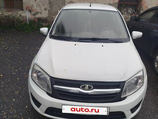 2013 Lada (ВАЗ) Granta I, белый, 299999 рублей, вид 2