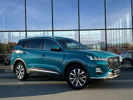 2021 Chery Tiggo 7 Pro I, зелёный, 1530000 рублей, вид 4