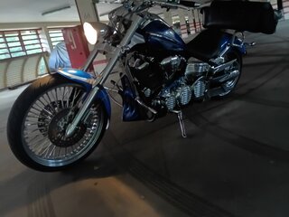 2008 Yamaha XV 1900, синий, 870000 рублей, вид 5