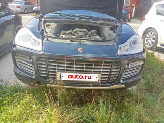 2007 Porsche Cayenne Turbo I Рестайлинг (957), чёрный, 650000 рублей, вид 2