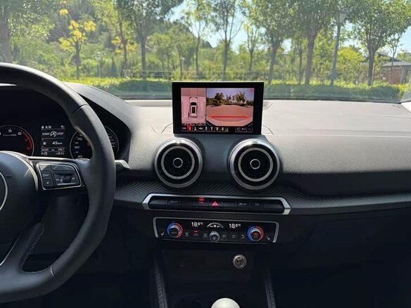 2023 Audi Q2 L 35 TFSI I Рестайлинг, голубой, 1640000 рублей - вид 10