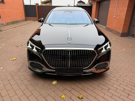 2026 Mercedes-Benz Maybach S-Класс 580 II (Z223) Рестайлинг, чёрный, 36200000 рублей, вид 2