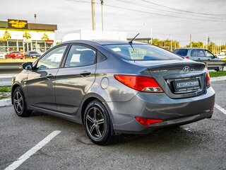 2016 Hyundai Solaris I Рестайлинг, серый, 748000 рублей, вид 5