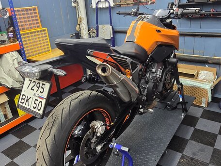 2018 KTM 790 Duke, серый, 490000 рублей, вид 4