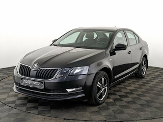 2018 Skoda Octavia III (A7) Рестайлинг, чёрный, 1625000 рублей, вид 1