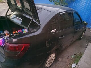2013 Lada (ВАЗ) Granta I, чёрный, 305000 рублей, вид 5