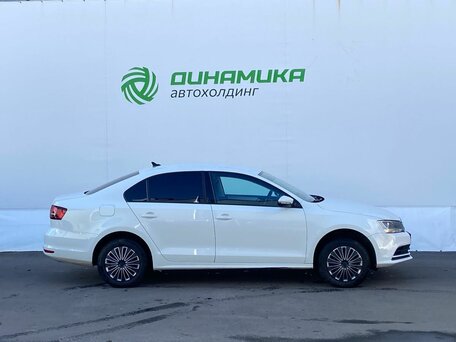 2018 Volkswagen Jetta VI Рестайлинг, белый, 1325000 рублей, вид 4