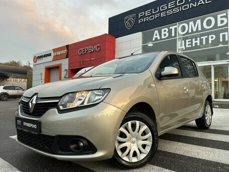 2016 Renault Sandero II, бежевый, 940000 рублей, вид 3