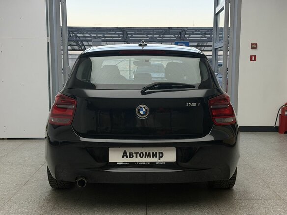 2012 BMW 1 серии 116i II (F20/F21), чёрный, 900000 рублей - вид 4