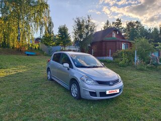 2010 Nissan Tiida I Рестайлинг, серебристый, 477000 рублей, вид 2