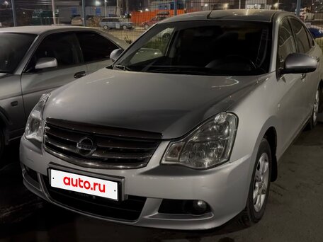 2014 Nissan Almera III (G15), серебристый, 780000 рублей, вид 1
