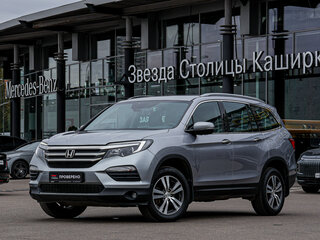 2018 Honda Pilot III, серебристый, 2878000 рублей, вид 1
