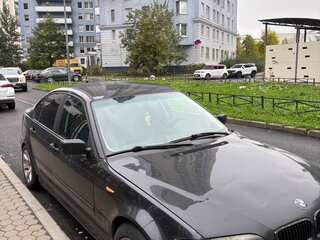 2001 BMW 3 серии 316i IV (E46) Рестайлинг, чёрный, 410000 рублей, вид 3