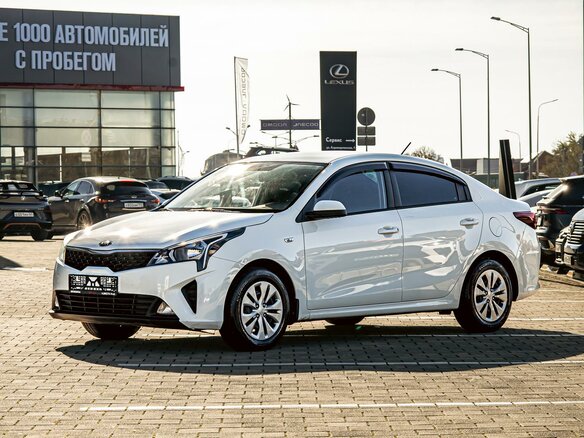2022 Kia Rio IV Рестайлинг, белый, 1625000 рублей - вид 17