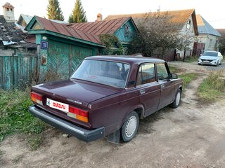2006 Lada (ВАЗ) 2107, пурпурный, 85000 рублей, вид 1