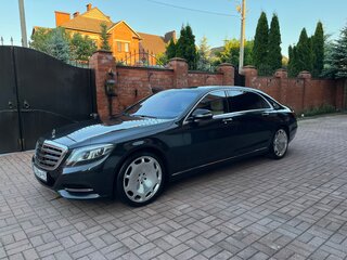 2015 Mercedes-Benz Maybach S-Класс 500 I (X222), чёрный, 3000000 рублей, вид 3