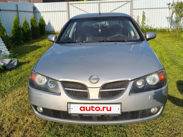 2006 Nissan Almera II (N16) Рестайлинг, серый - вид 1