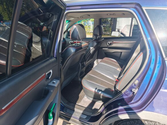 2008 Hyundai Santa Fe II, синий, 1250000 рублей - вид 25