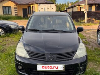 2008 Nissan Tiida I, чёрный, 321000 рублей, вид 2