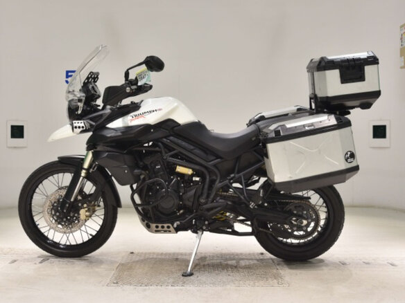 2012 Triumph Tiger 800, белый, 600000 рублей - вид 1