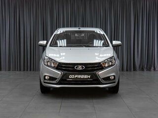 2018 Lada (ВАЗ) Vesta I, серебристый, 919000 рублей, вид 3