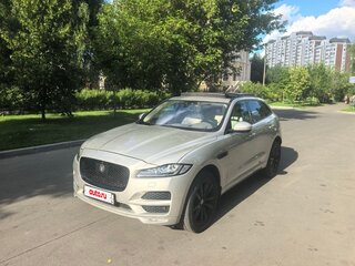 2016 Jaguar F-Pace I, бежевый, 3300000 рублей, вид 2