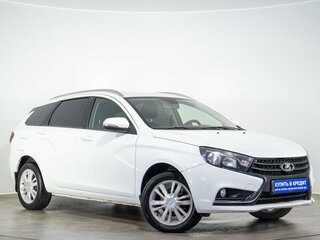 2018 Lada (ВАЗ) Vesta SW I, белый, 829000 рублей, вид 1