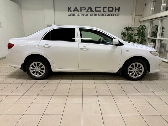 2007 Toyota Corolla X (E140, E150), белый - вид 5
