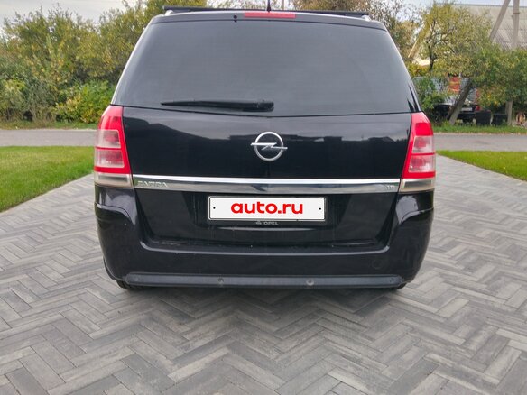 2007 Opel Zafira B, чёрный, 480000 рублей - вид 8