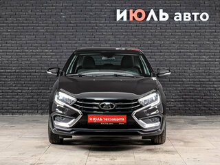 2024 Lada (ВАЗ) Vesta I Рестайлинг (NG), чёрный, 1290000 рублей, вид 2