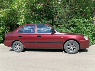 2007 Hyundai Accent ТагАЗ II, пурпурный, 258000 рублей, вид 4