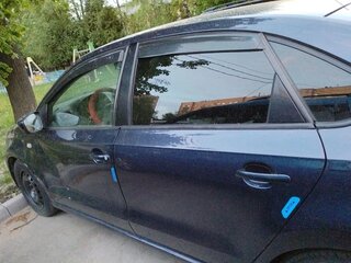 2014 Volkswagen Polo V, синий, 880000 рублей, вид 4