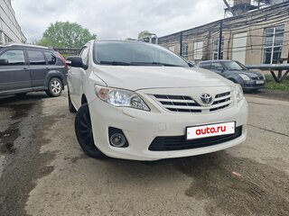 2010 Toyota Corolla X (E140, E150) Рестайлинг, белый, 799000 рублей, вид 1