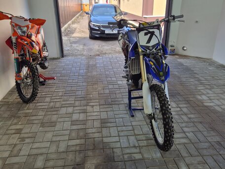 2014 Yamaha YZ450F, синий, 430000 рублей, вид 2