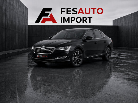 2026 Skoda Superb III Рестайлинг, чёрный