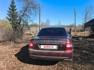 2012 Lada (ВАЗ) Priora I, пурпурный, 260000 рублей, вид 4