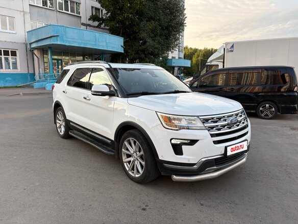 2018 Ford Explorer V Рестайлинг 2, белый - вид 2