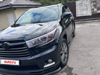 2014 Toyota Highlander III (XU50), чёрный, 3100000 рублей, вид 4