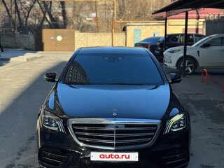 2018 Mercedes-Benz S-Класс 450 Long VI (W222, C217) Рестайлинг, чёрный, 4500000 рублей, вид 2