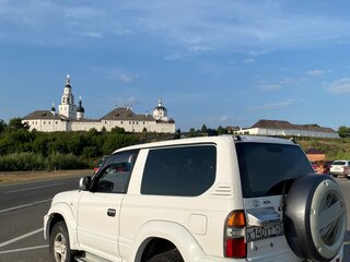 1999 Toyota Land Cruiser Prado 90 Series Рестайлинг, белый, 1000000 рублей, вид 3